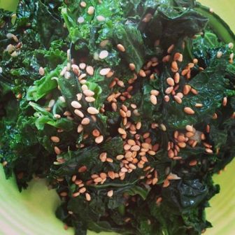 *KALE WITH SESAME